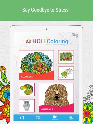 Anti-stress Coloring Book Calm screenshot