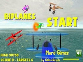 Biplanes, dog fight Image