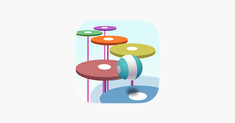 Dancing Ball On Magic Tiles 3D Image