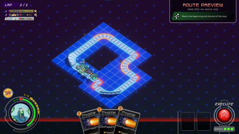 Deck RX: The Deckbuilding Racing Game screenshot