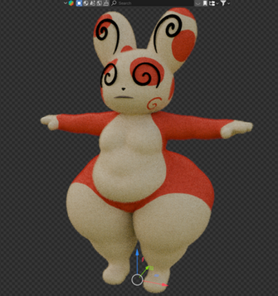 DizzyBuny (WithFurToggle) Image