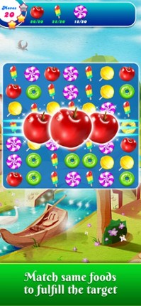 Food Splash : Match 3 game screenshot