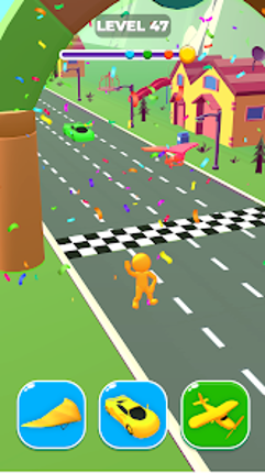 Car Changing Race Games screenshot