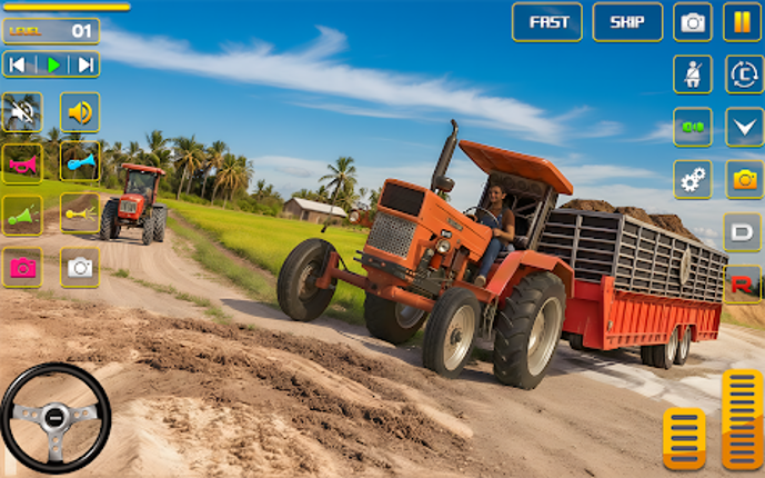 Farming Tractor Game Simulator screenshot