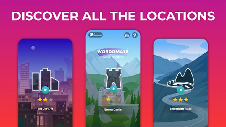 Word Maze – Search Puzzle Game screenshot