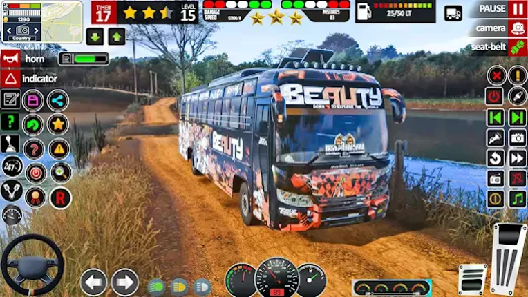 Offroad Bus Driving 3D Game screenshot