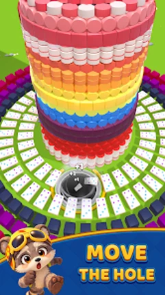 Domino Hole: Drop Puzzle 3D Image