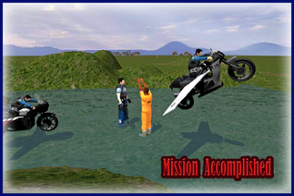 Flying Police Bike Simulator Image