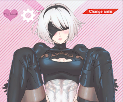 Hentai NSFW Fuck and Spank 2B Game Cover