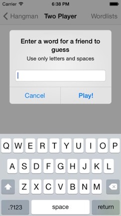 Hangman. screenshot