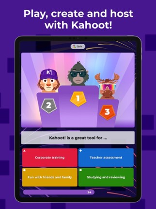 Kahoot! Play & Create Quizzes screenshot