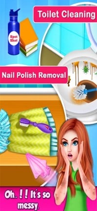 MagicWomen House Cleaning Game screenshot