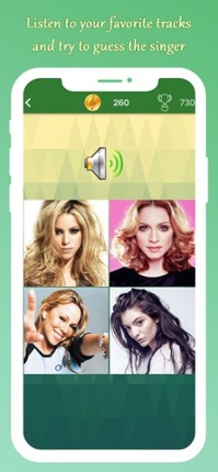Musical hits quiz. Guess songs screenshot