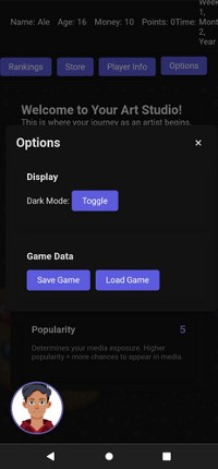 My Artist Path screenshot