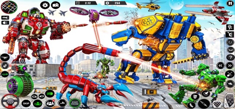 Scorpion Robot Car Shooting Image
