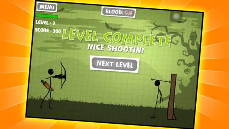 Stickman Pumpkin Shooting Showdown Bow and Arrow Free: Halloween Edition screenshot