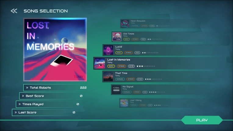TUNESTRIKE screenshot