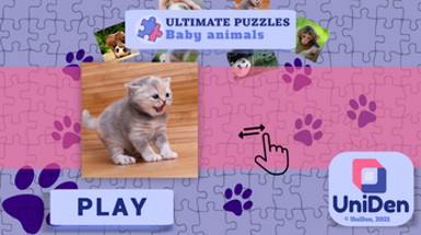 Ultimate Puzzles Baby Animals Image