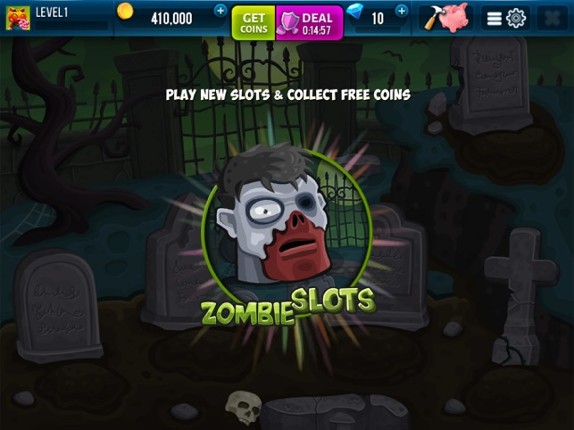 Zombie Slots Great Casino Game Image
