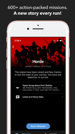 Zombies, Run! screenshot