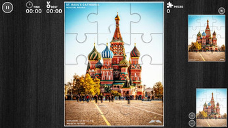 Aberiel St. Basil's Cathedral Jigsaw Puzzle Image