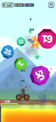 Ball Blast Cannon blitz mania screenshot