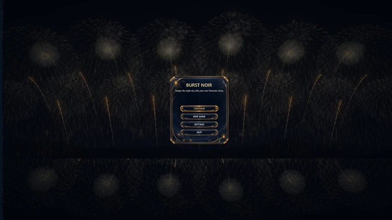 BURST NOIR - Fireworks Simulator Image