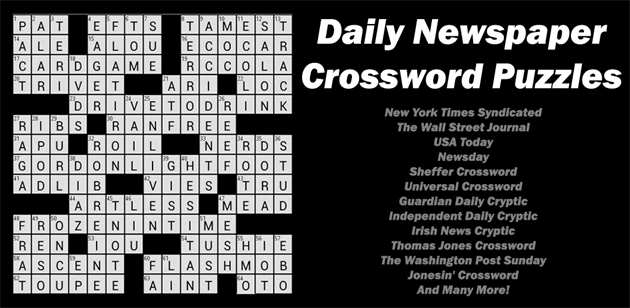 Games like Daily Newspaper Crossword Puzzles