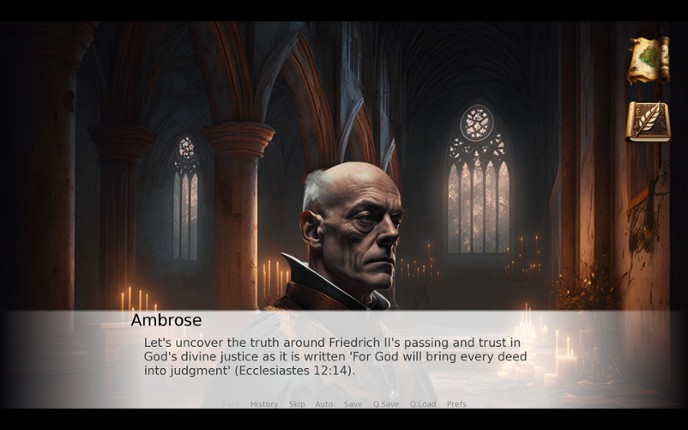 Danse Macabre AI Text RPG screenshot