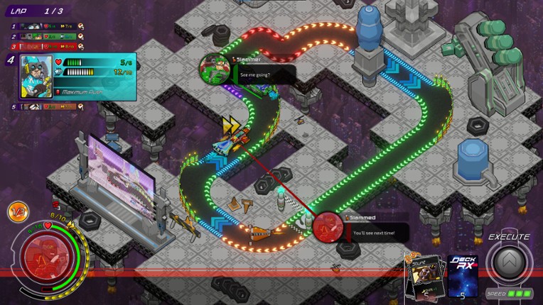 Deck RX: The Deckbuilding Racing Game screenshot