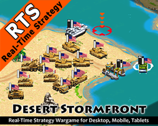 Desert Stormfront Game Cover