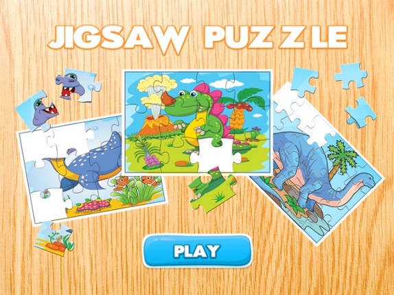 Dino Puzzle Games Free - Dinosaur Jigsaw Puzzles for Kids and Toddler - Preschool Learning Games screenshot