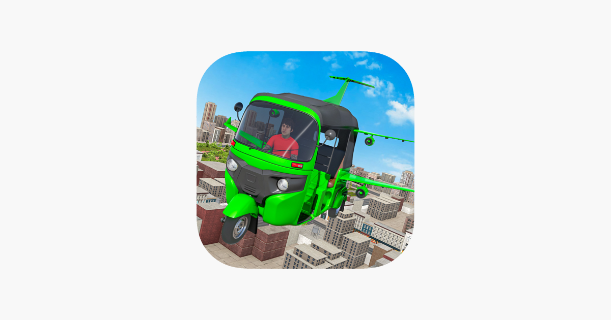 Games like Flying Auto Rickshaw Simulator
