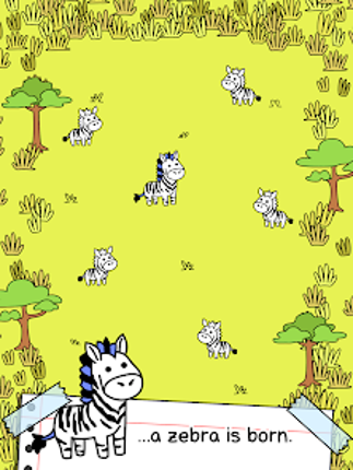 Zebra Evolution: Mutant Merge screenshot