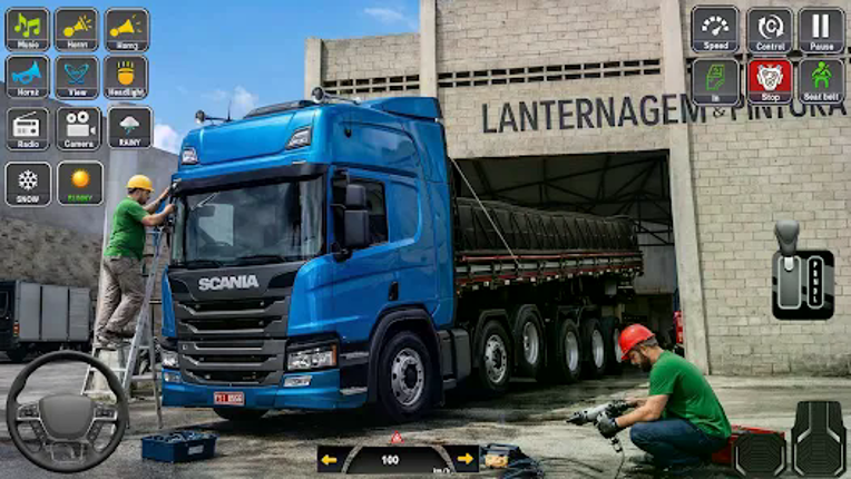 City Truck Game Euro Truck 3d Image