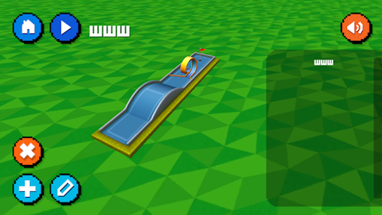 Minigolf Retro Style Image