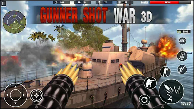 Gunner Navy Warship FPS Battle Image