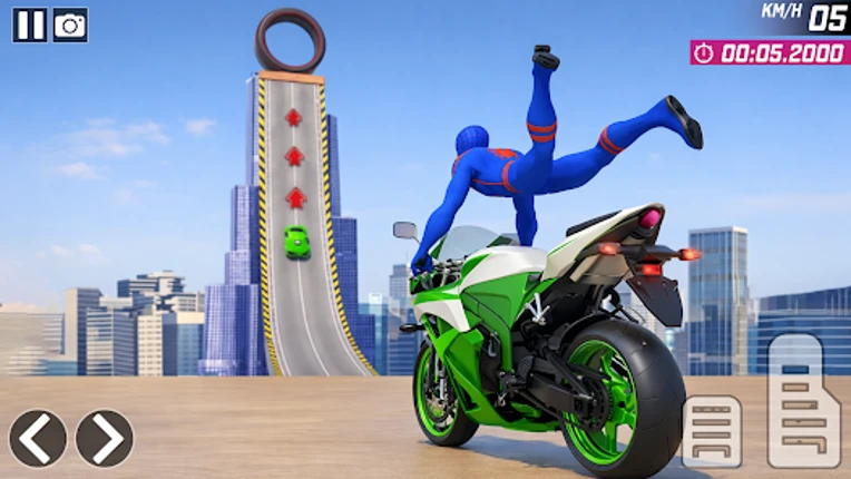 GT Bike Stunt: Moto Bike Game Image