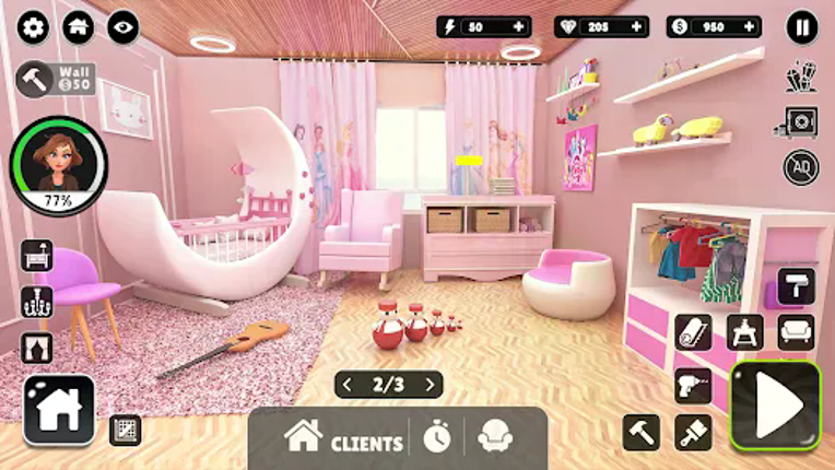 Home Design Makeover 3D Game Image