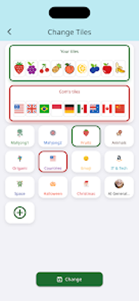 nines / Mahjong tile game screenshot