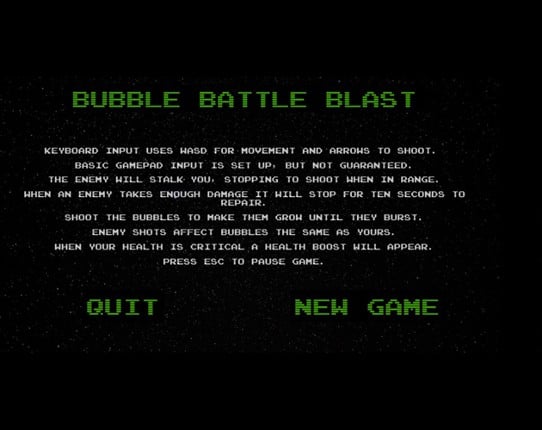 Bubble Battle Blast Game Cover