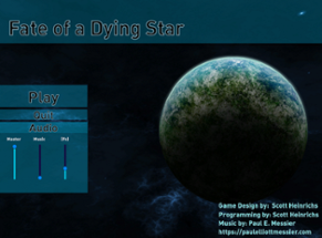 Fate of a Dying Star Image