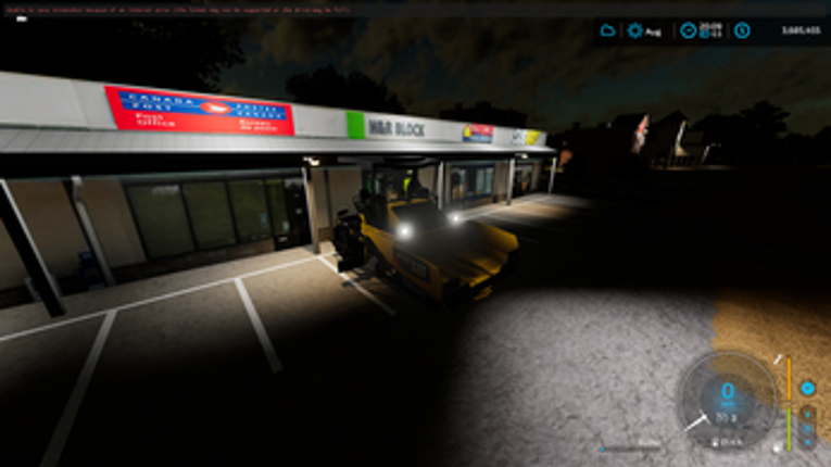 FS22 CAT AP1055F Paver Fix screenshot