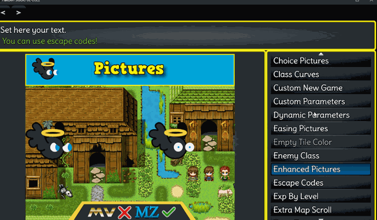Hakuen Studio Sample Project screenshot