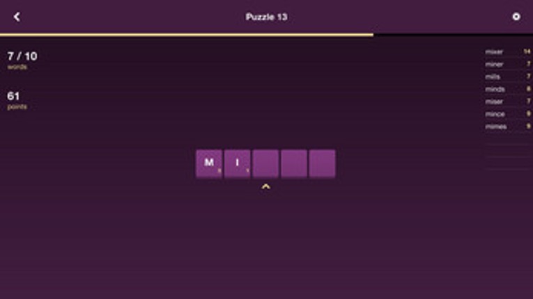 Word Whip screenshot