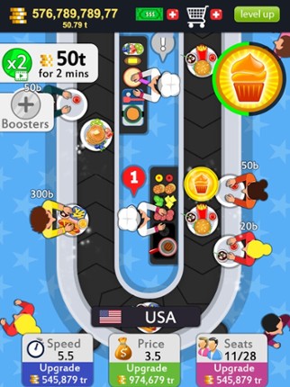 Idle Food Tycoon Game screenshot