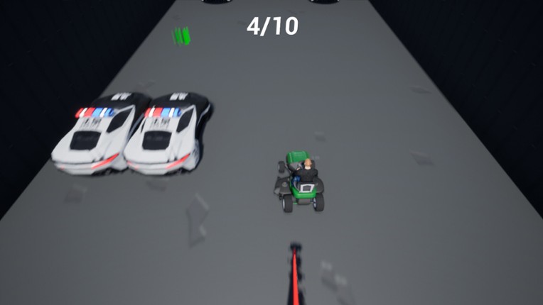 Lawnmower game Ufo Chase 2 screenshot