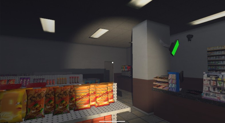 Midnight Gas Station Image