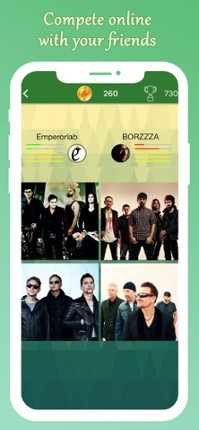 Musical hits quiz. Guess songs screenshot
