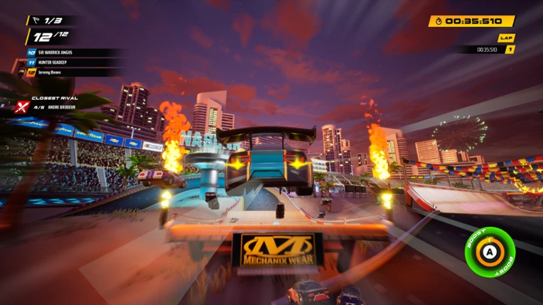 NASCAR Arcade Rush Project-X Edition screenshot